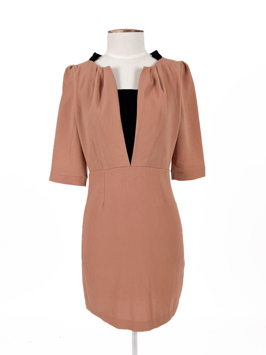 J&J | Beige Workwear Dress | Size S