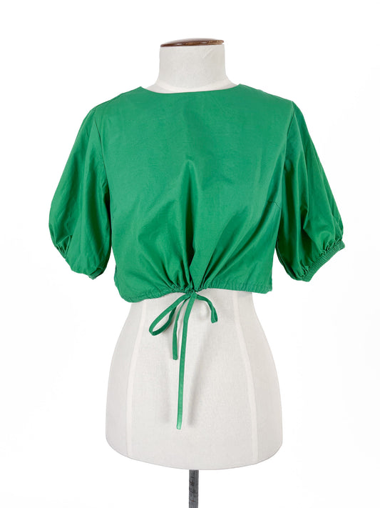 AERE | Green Casual Top | Size 8