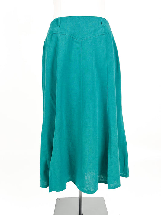 Newport | Green Casual Skirt | Size 18