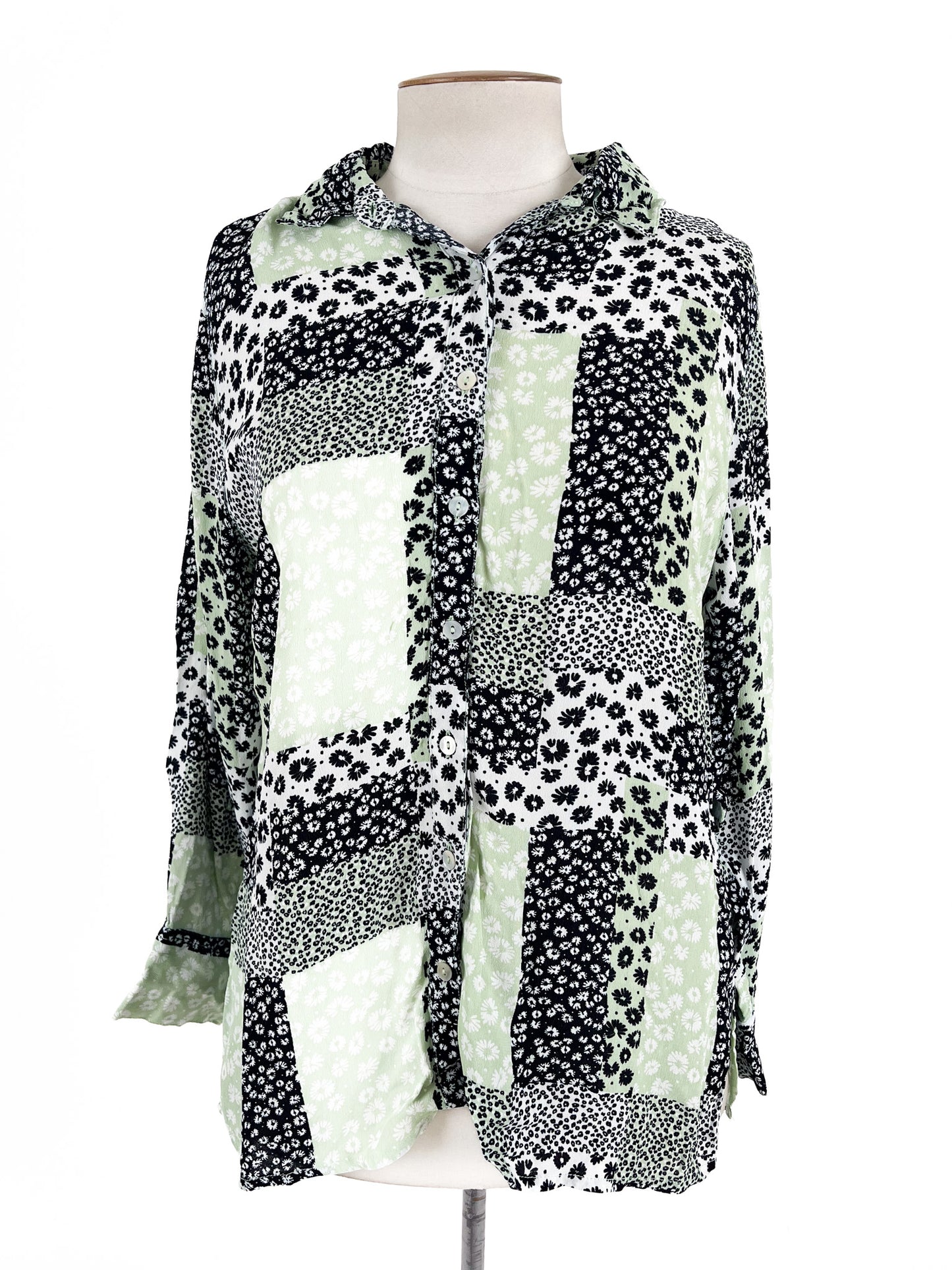 Cotton Traders | Green Casual/Workwear Top | Size 12