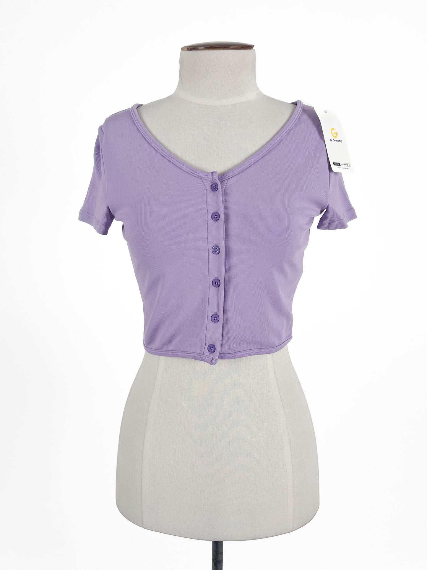 Glow Mode | Purple Casual Top | Size S