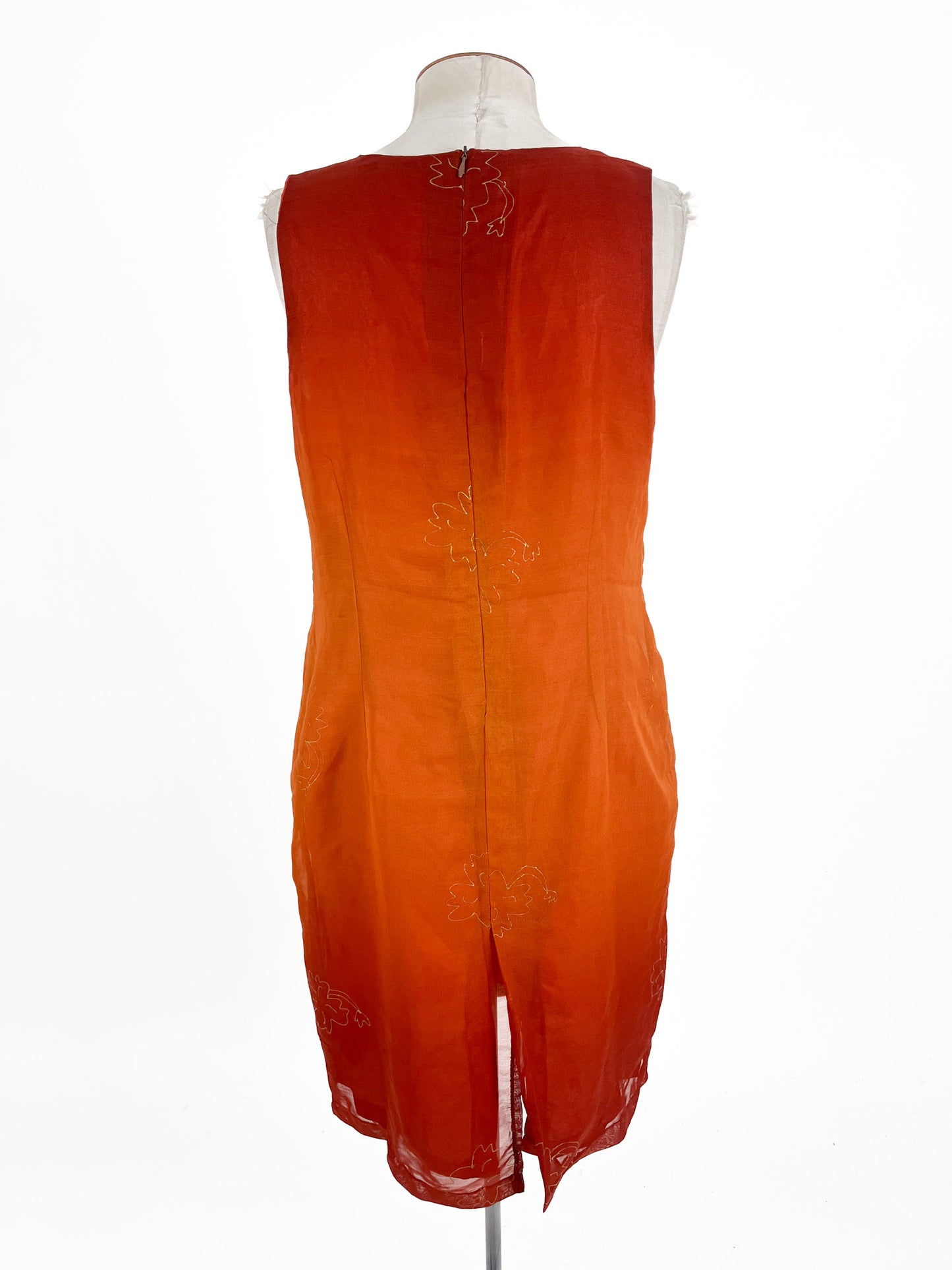 Unknown Brand | Orange Cocktail Dress | Size L