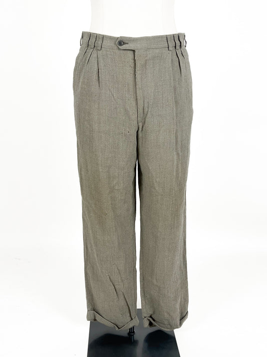 Unknown Brand | Beige Straight fit Pants | Size 12