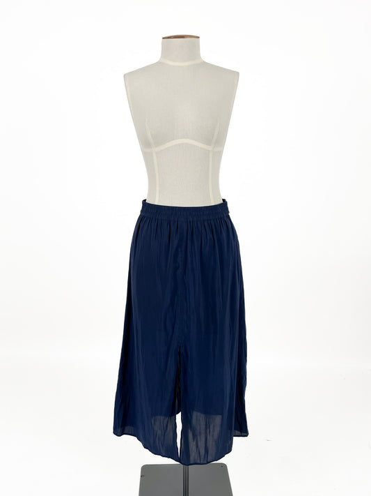 H&M | Navy Casual Skirt | Size 8