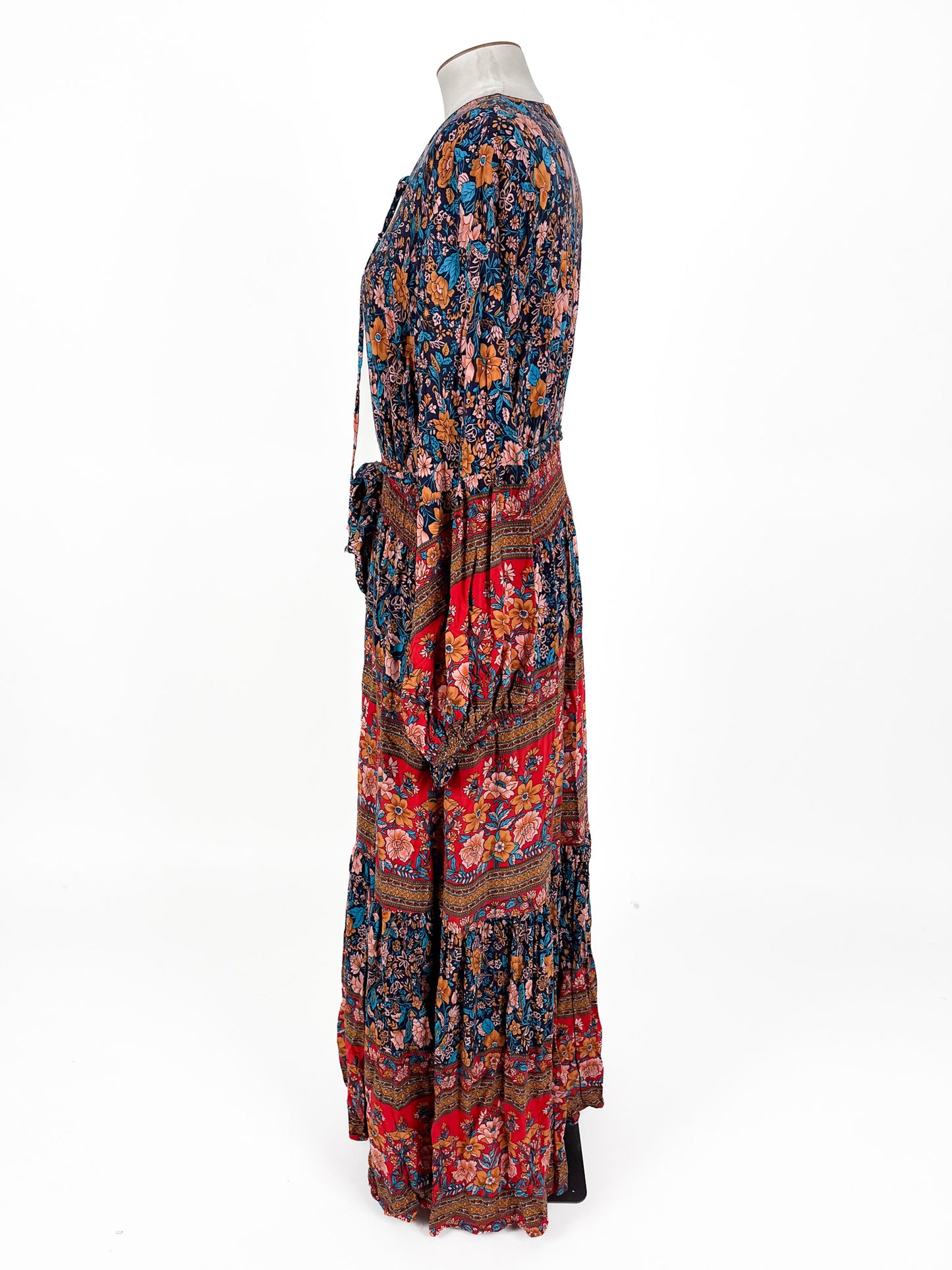 Friday Flamingo | Multicoloured Casual Dress | Size 18