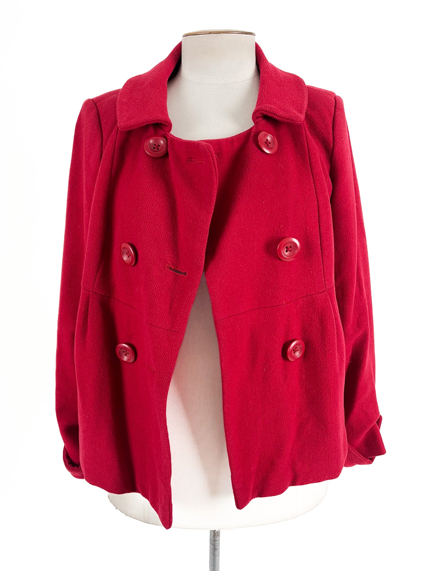 Just Jeans | Red Casual/Workwear Jacket | Size 12
