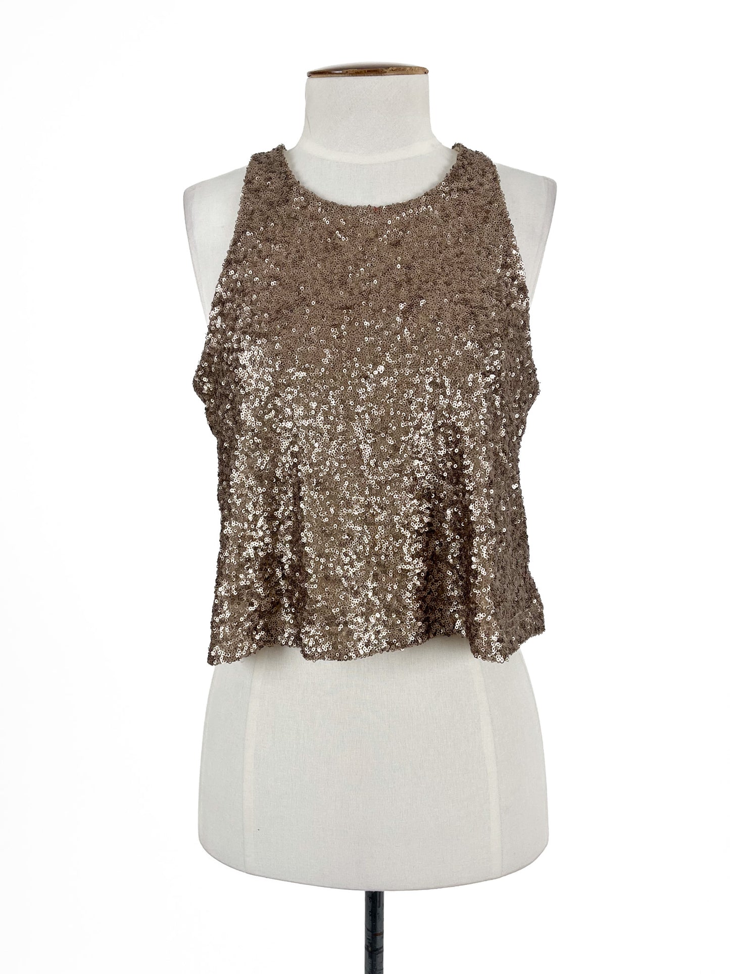 Mink Pink | Gold Cocktail Top | Size XS