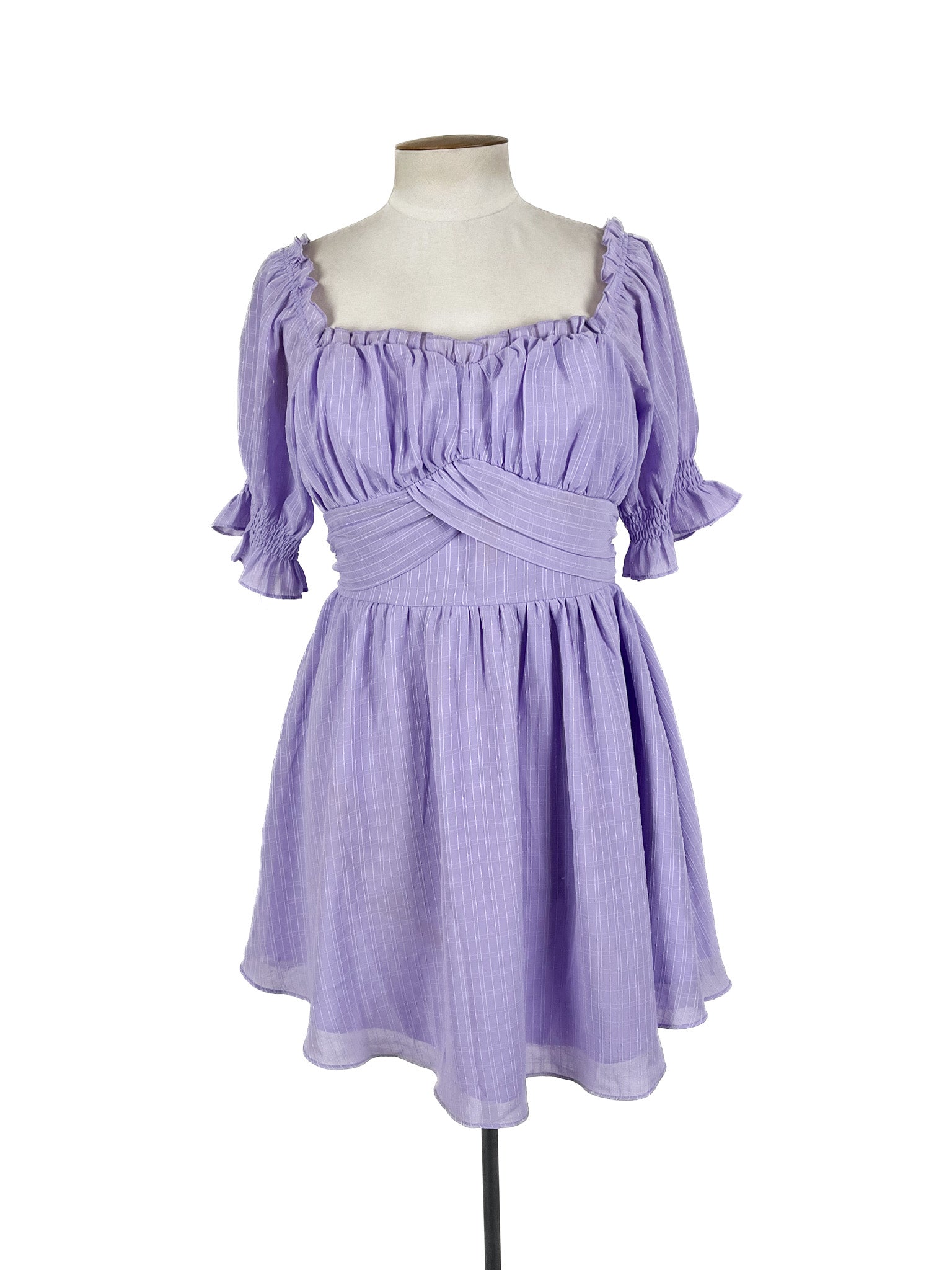 Two Sisters - Purple Mini Dress (Size 12)
