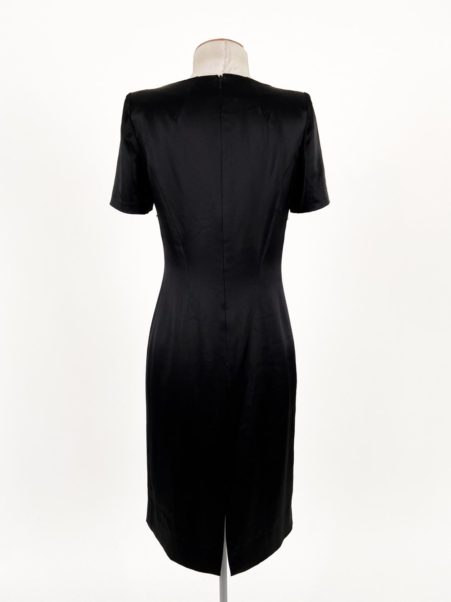 Adrienne Winkelmann | Black Cocktail/Formal Dress | Size 8