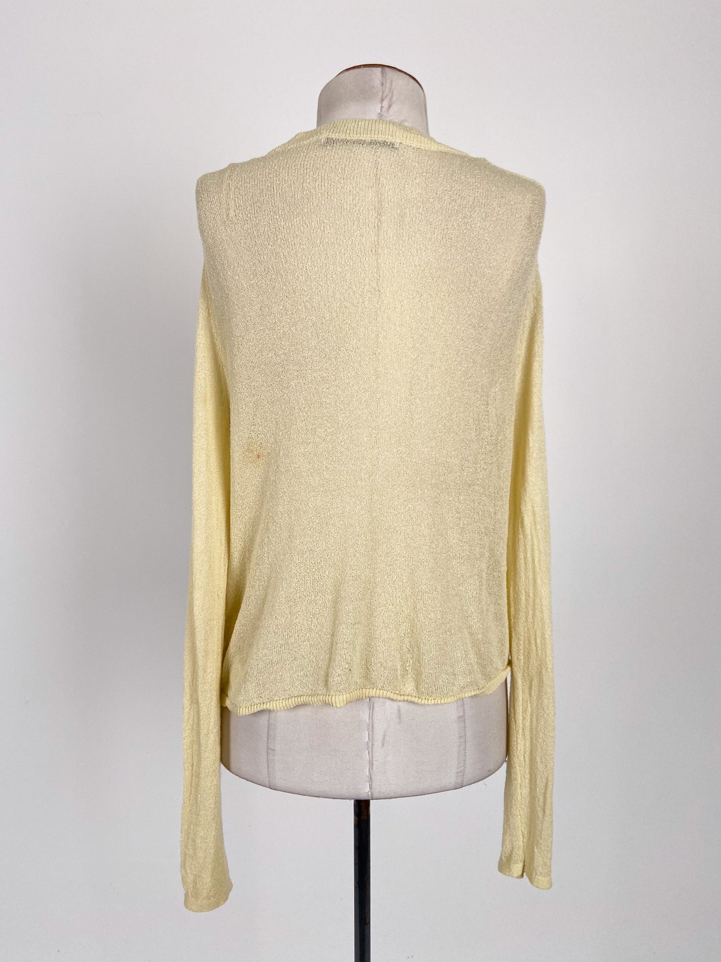 Zara | Yellow Casual Cardigan | Size S