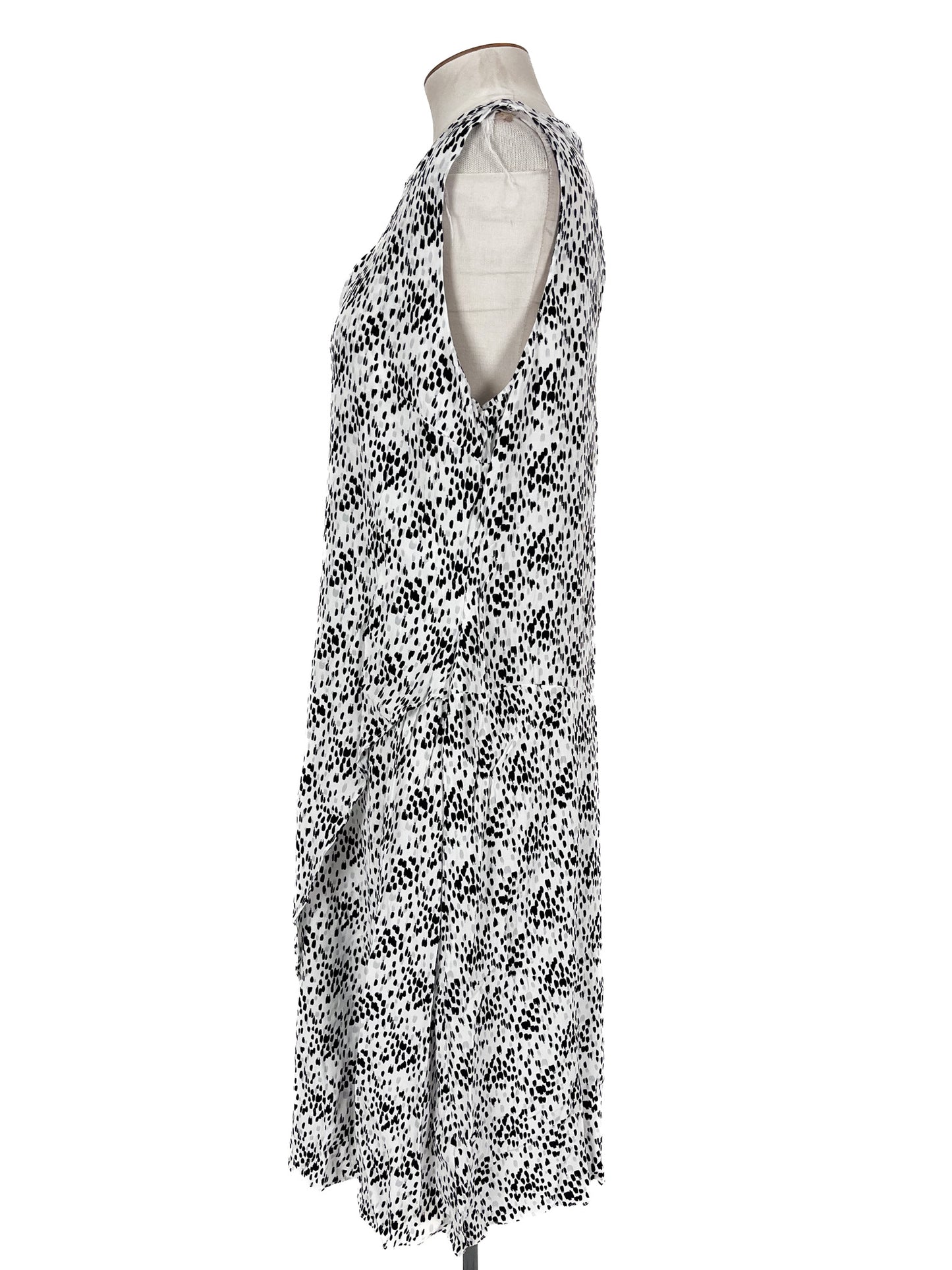 Blue Illusion | White Casual Dress | Size XXL