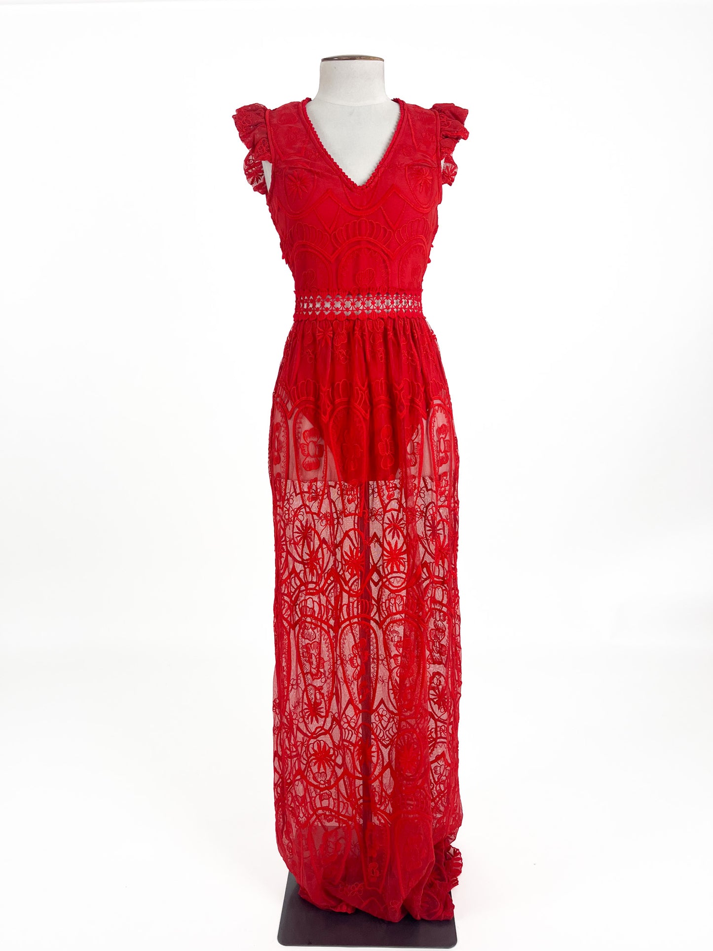 Loreta | Red Cocktail Dress | Size S