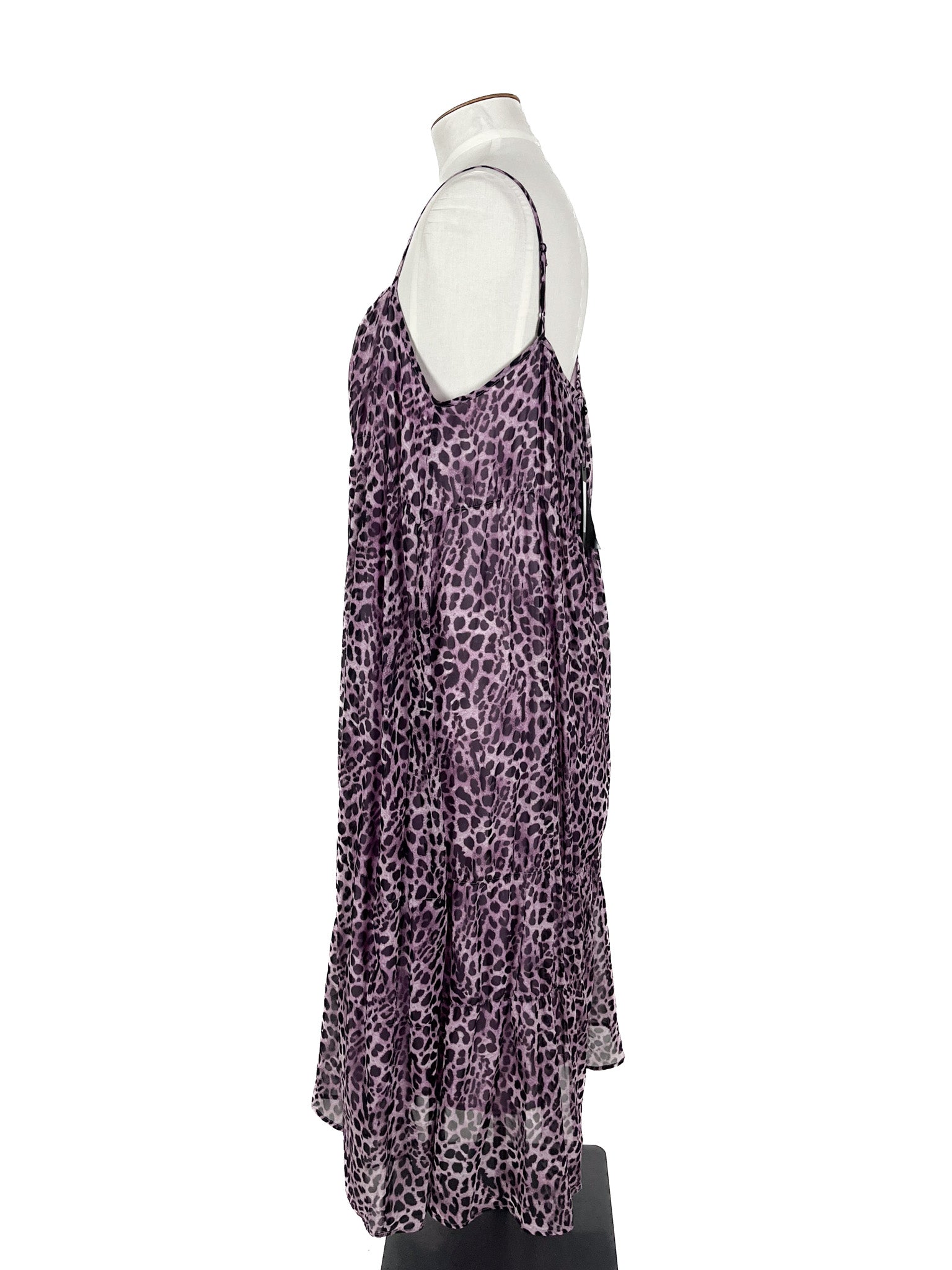 Moochi - Purple Midi Dress (Size 14)