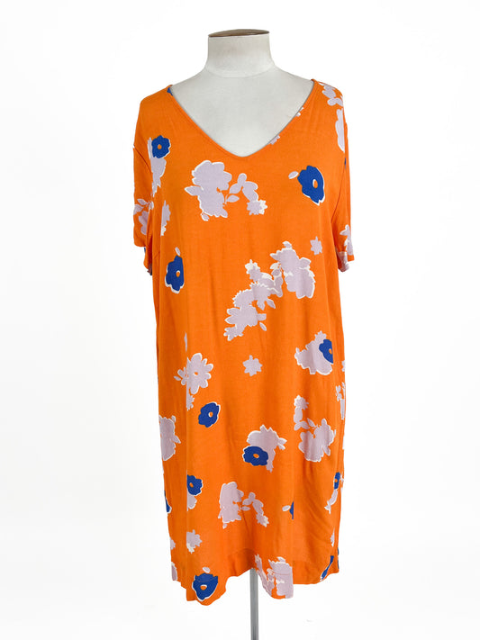 Elm | Orange Casual Dress | Size 16