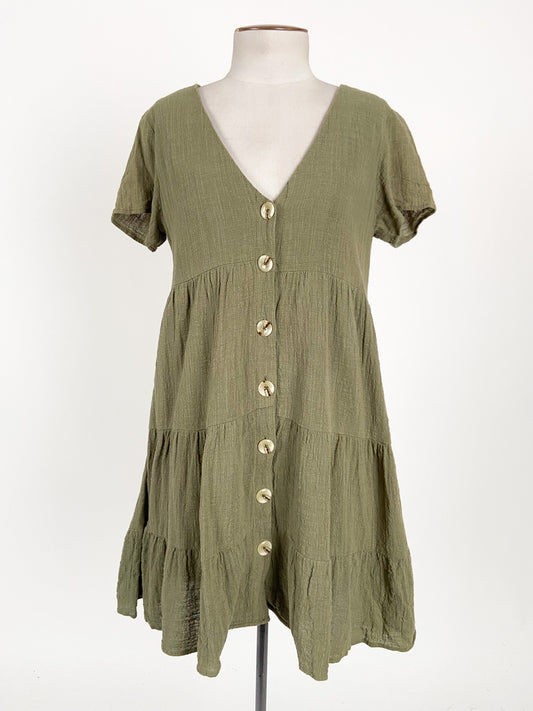 Atmos & Here | Green Casual Dress | Size 6