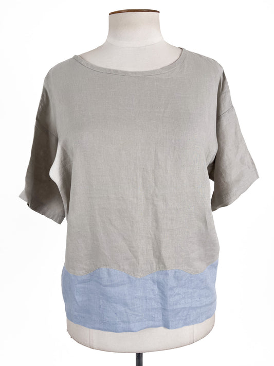 Harlowe | Grey Casual Top | Size 12