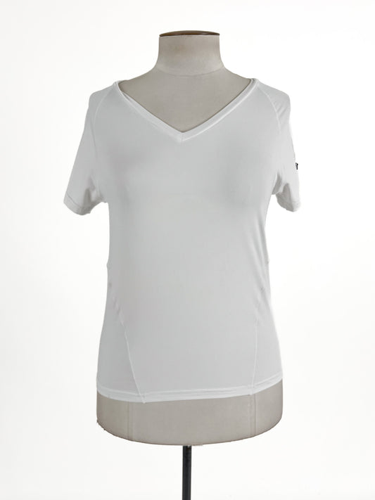 Aim'n | White Activewear Top | Size L