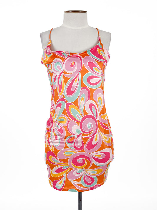 Azelle | Multicoloured Cocktail Dress | Size L