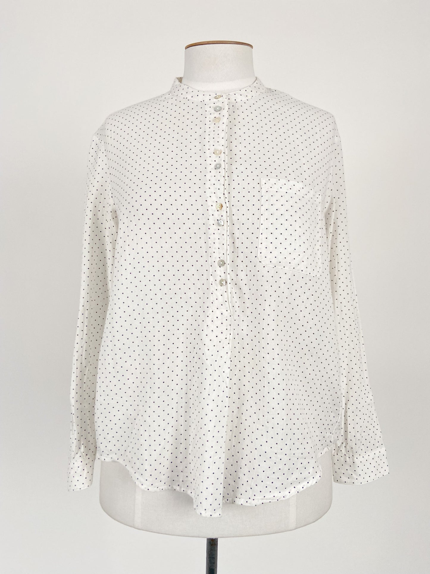 E Sprit | White Casual/Workwear Top | Size 16
