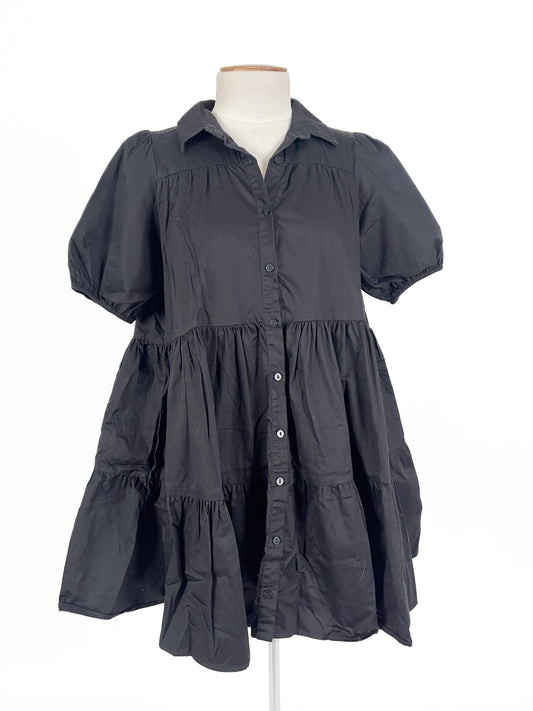 Zara | Black Casual Dress | Size S
