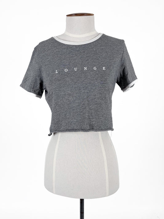 Lounge | Grey Casual Top | Size S