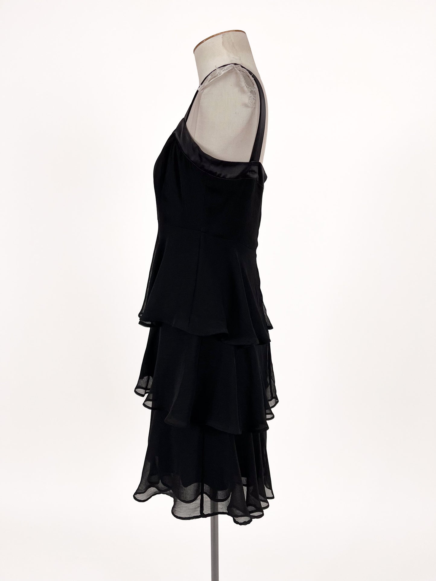 Glassons | Black Casual/Cocktail Dress | Size 8