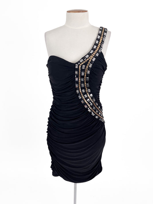 Purple Patch | Black Cocktail Dress | Size 10