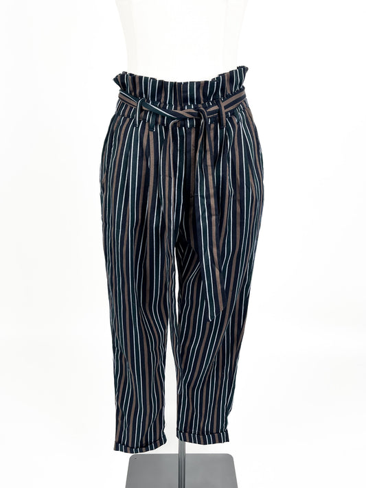 Unknown Brand | Multicoloured Cropped High waisted Pants | Size 6