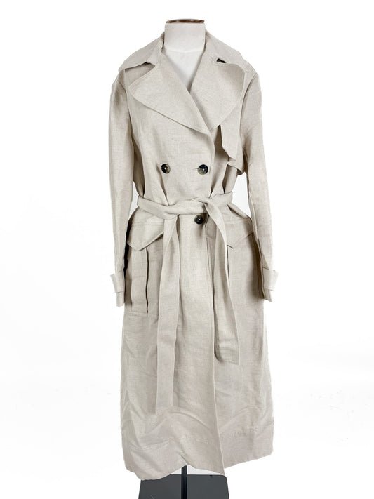 SABA | Beige Coat | Size 10