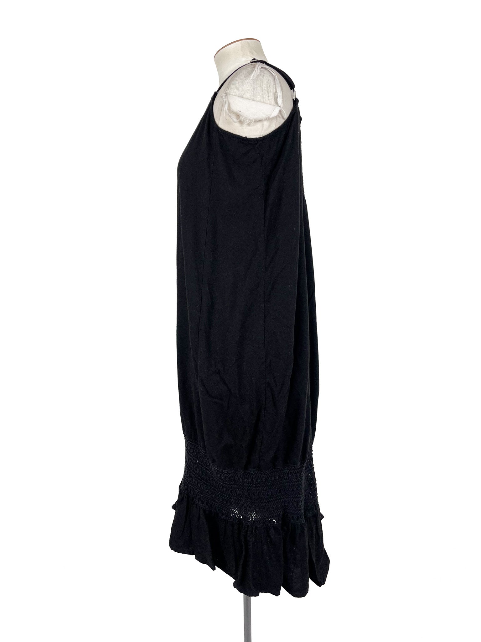 Beme - Black Midi Dress (Size 14)