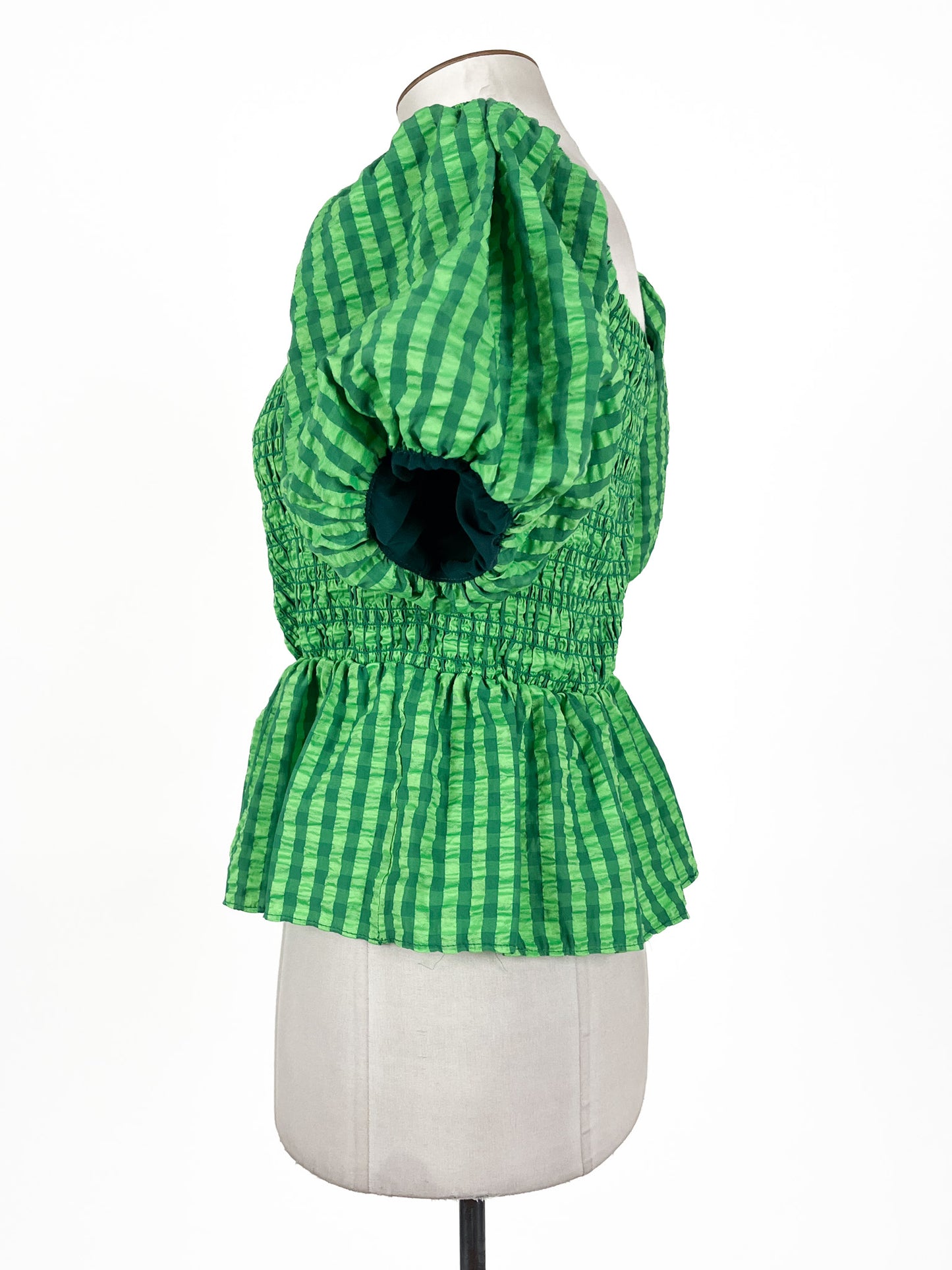 Never Fully Dressed | Green Top | Size L