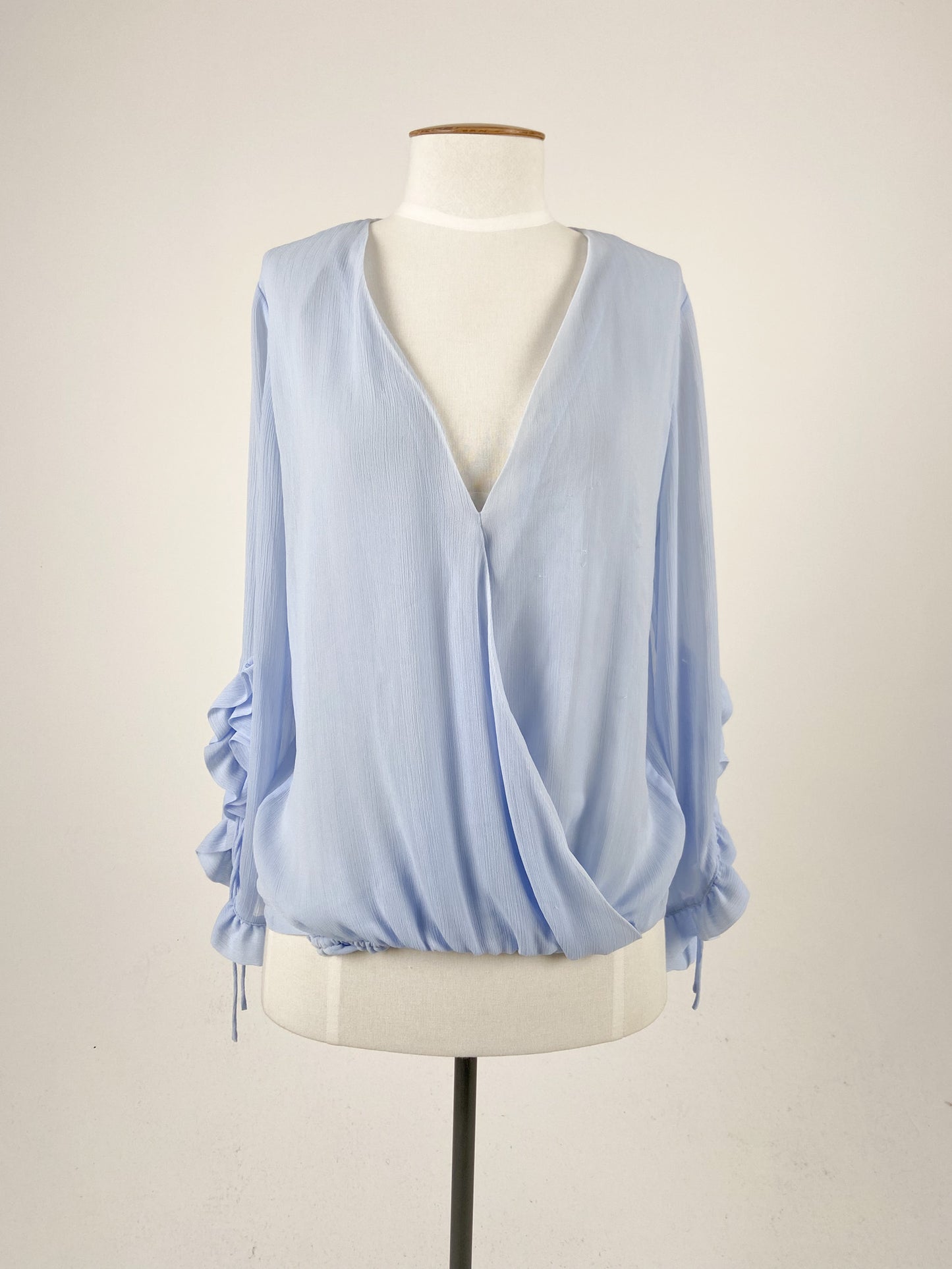 Zara | Blue Casual/Workwear Top | Size XS
