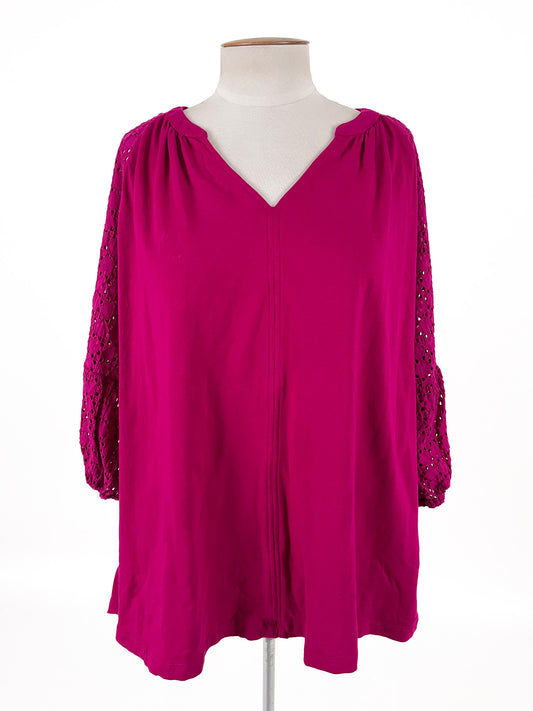 Virtuelle | Purple Casual Top | Size 20