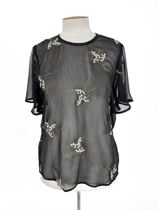 Kate Sylvester - Black Blouse (Size L)