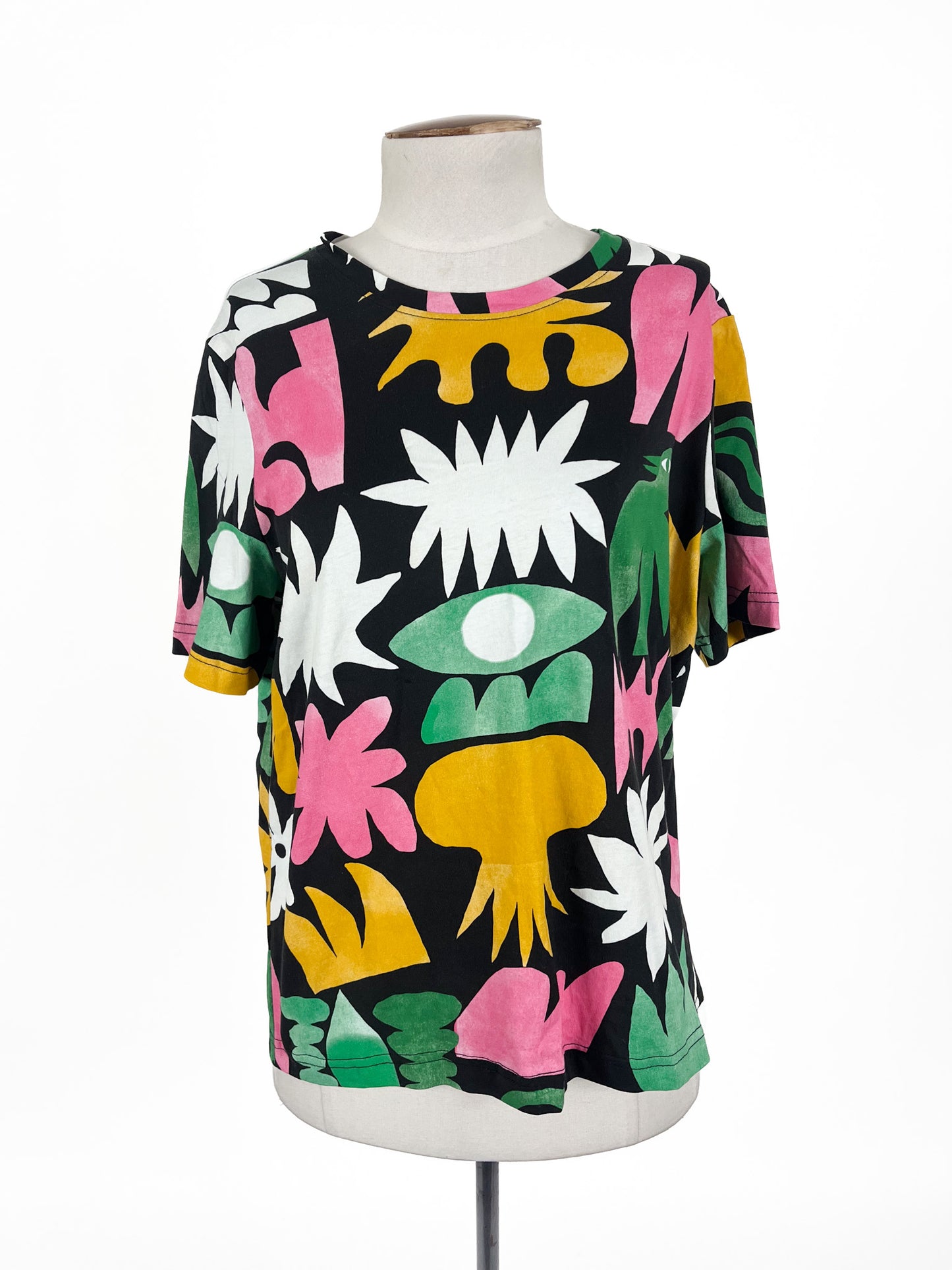 Gorman - Black T-shirt (Size 8)