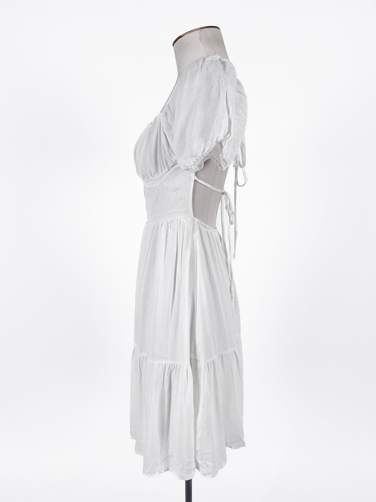 Minx & Moss | White Casual Dress | Size 8