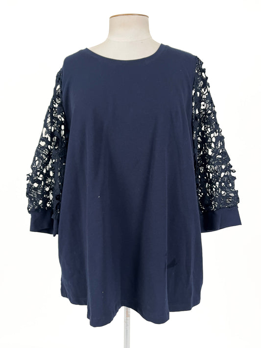 Virtuelle | Navy Casual/Workwear Top | Size M