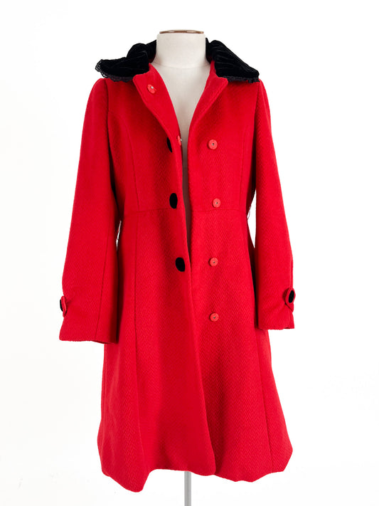 Unknown Brand | Red Casual/Workwear Coat | Size M