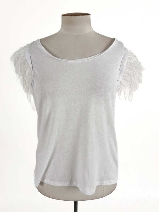 Fate + Becker | White Casual Top | Size 16