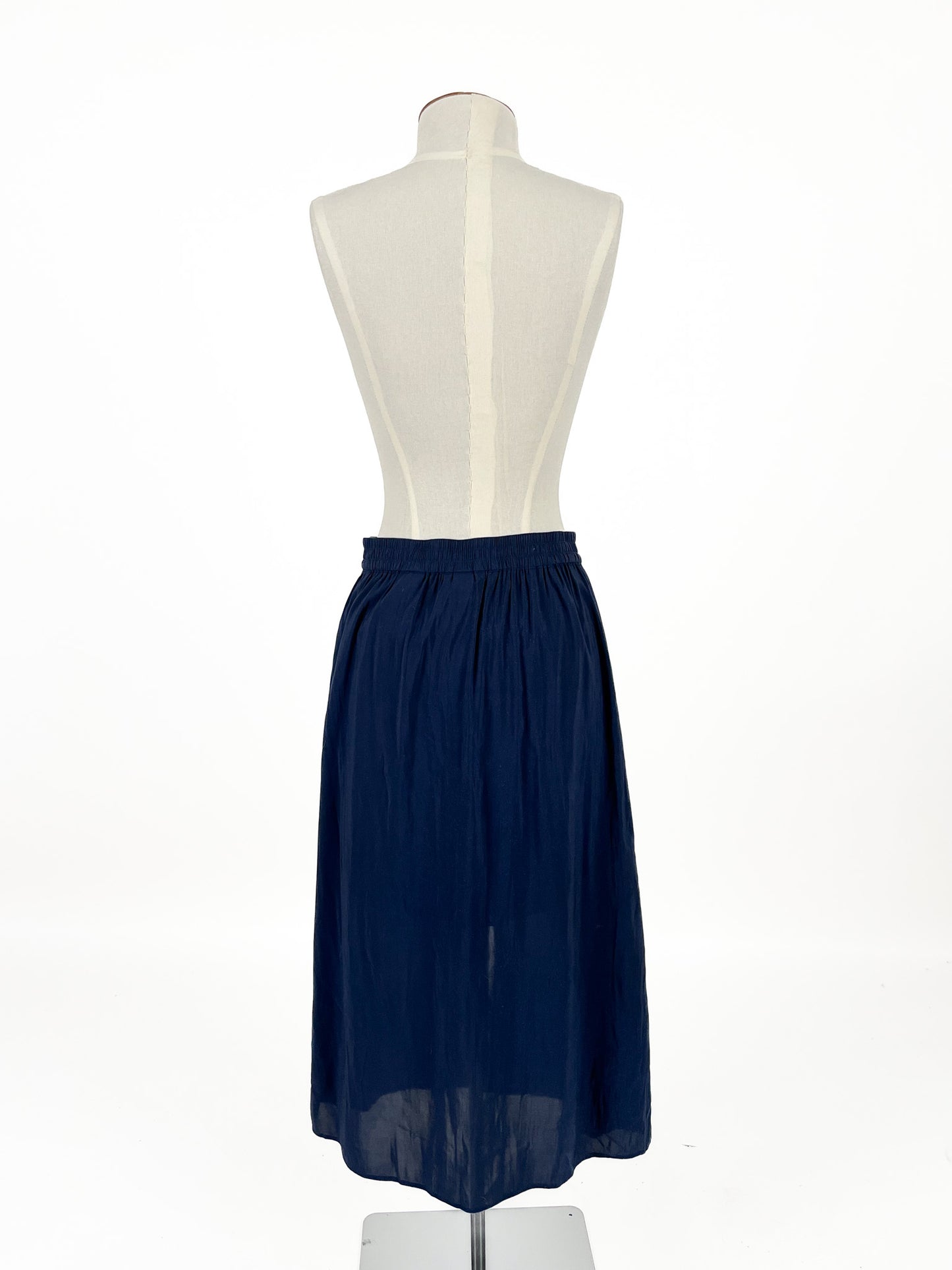H&M | Navy Casual Skirt | Size 8