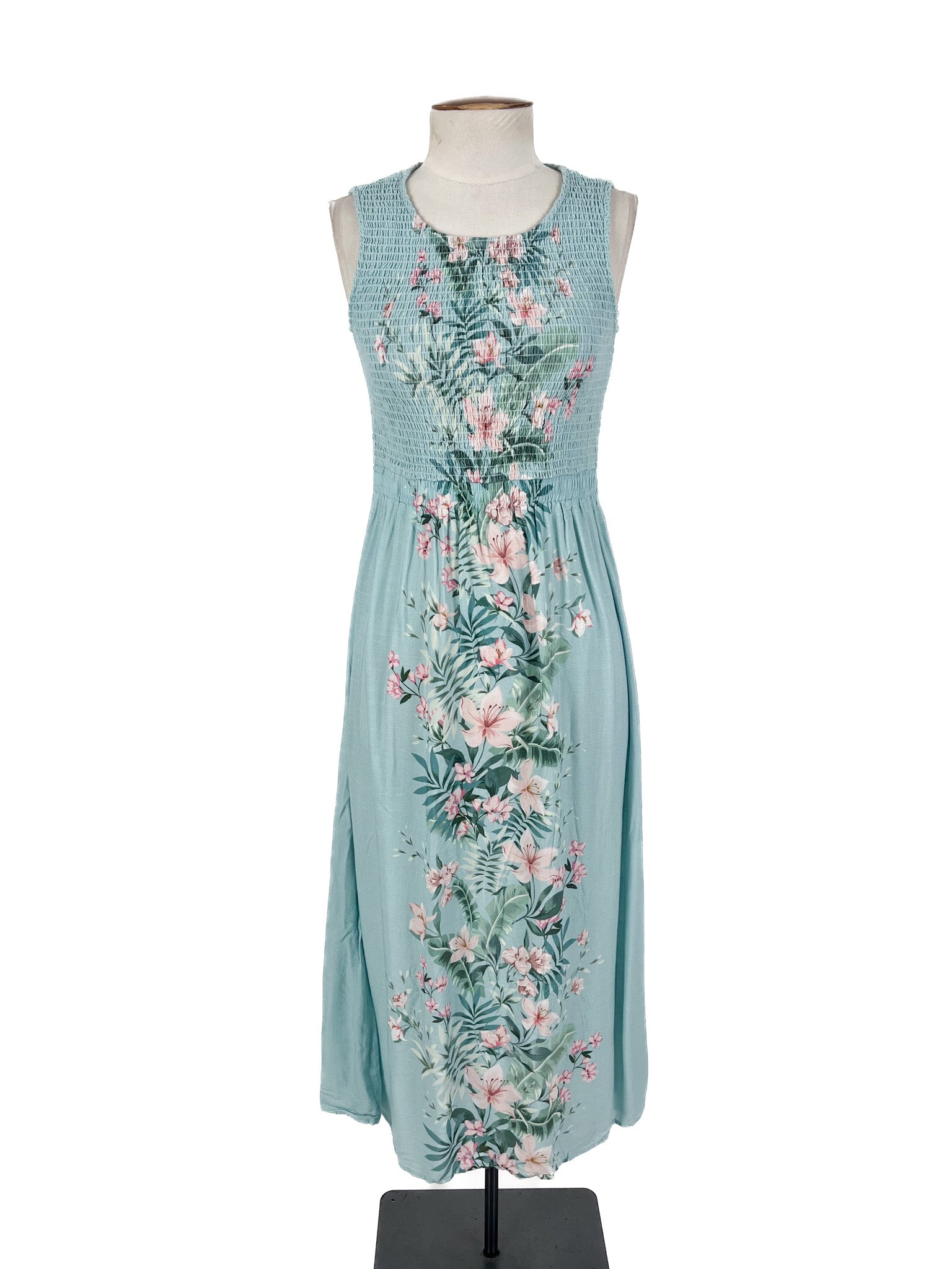 Just Jeans - Green Midi Dress (Size 6)