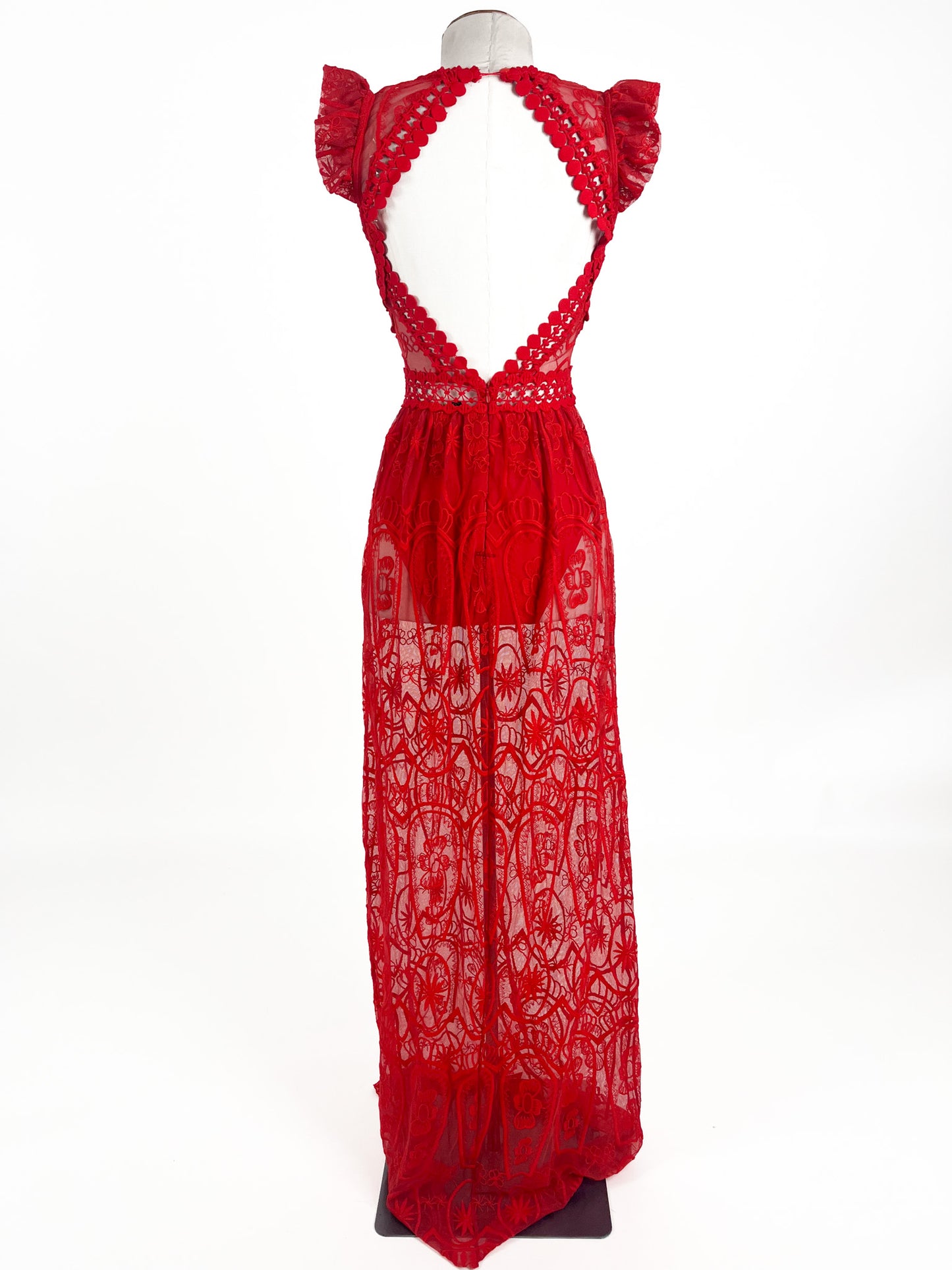 Loreta | Red Cocktail Dress | Size S