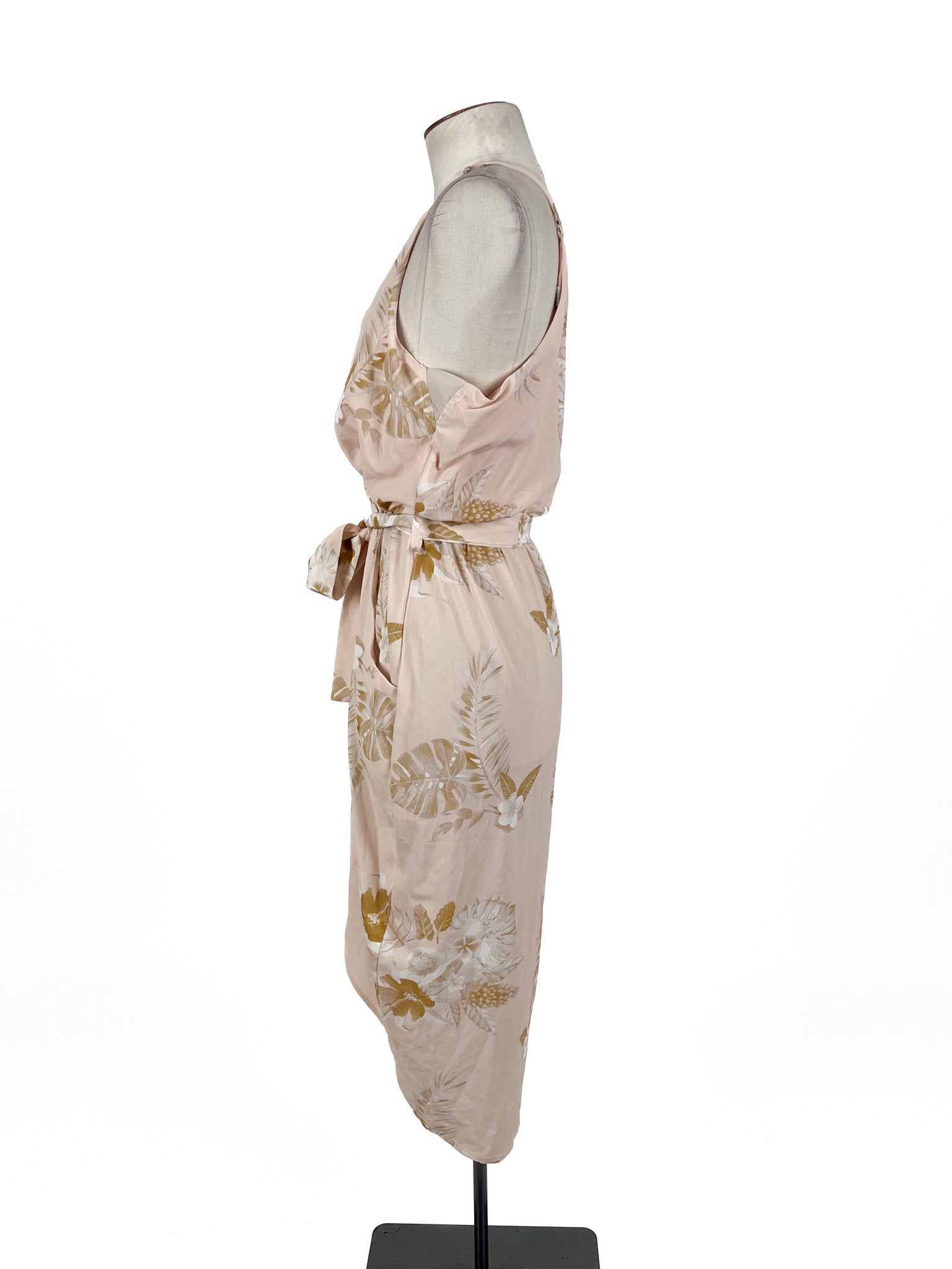 Ebby and I - Pink Midi Dress (Size S)