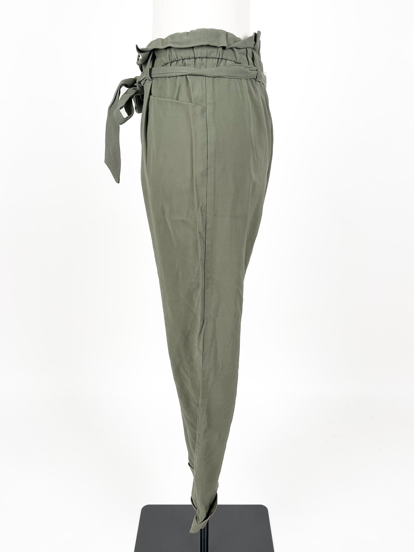 Zara | Green High waisted Pants | Size XS