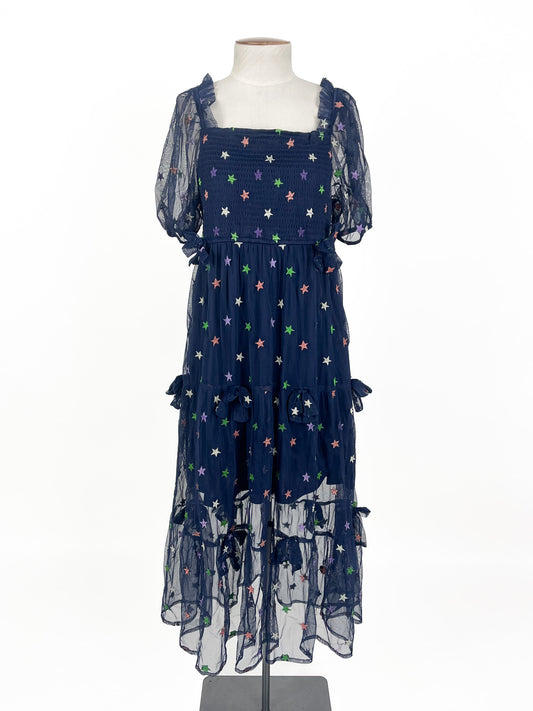 Neon Rose | Navy Dress | Size S