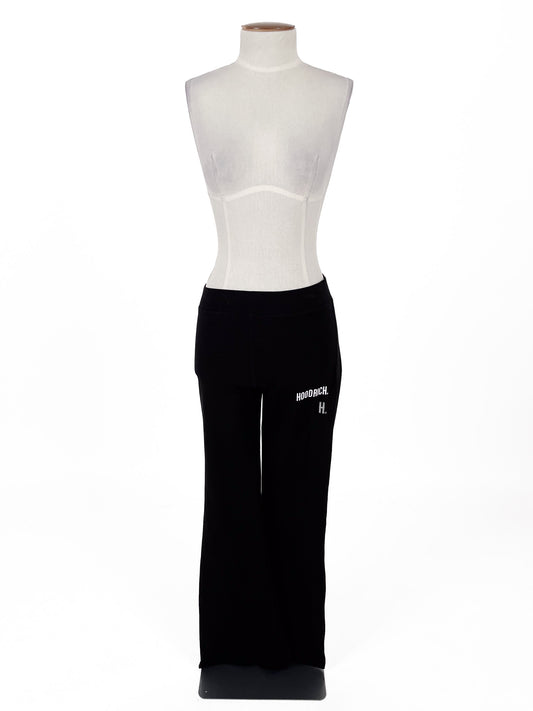 Hoodrich | Black Flare Pants | Size M