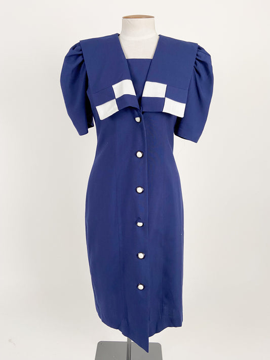 Frankie | Blue Workwear Dress | Size M