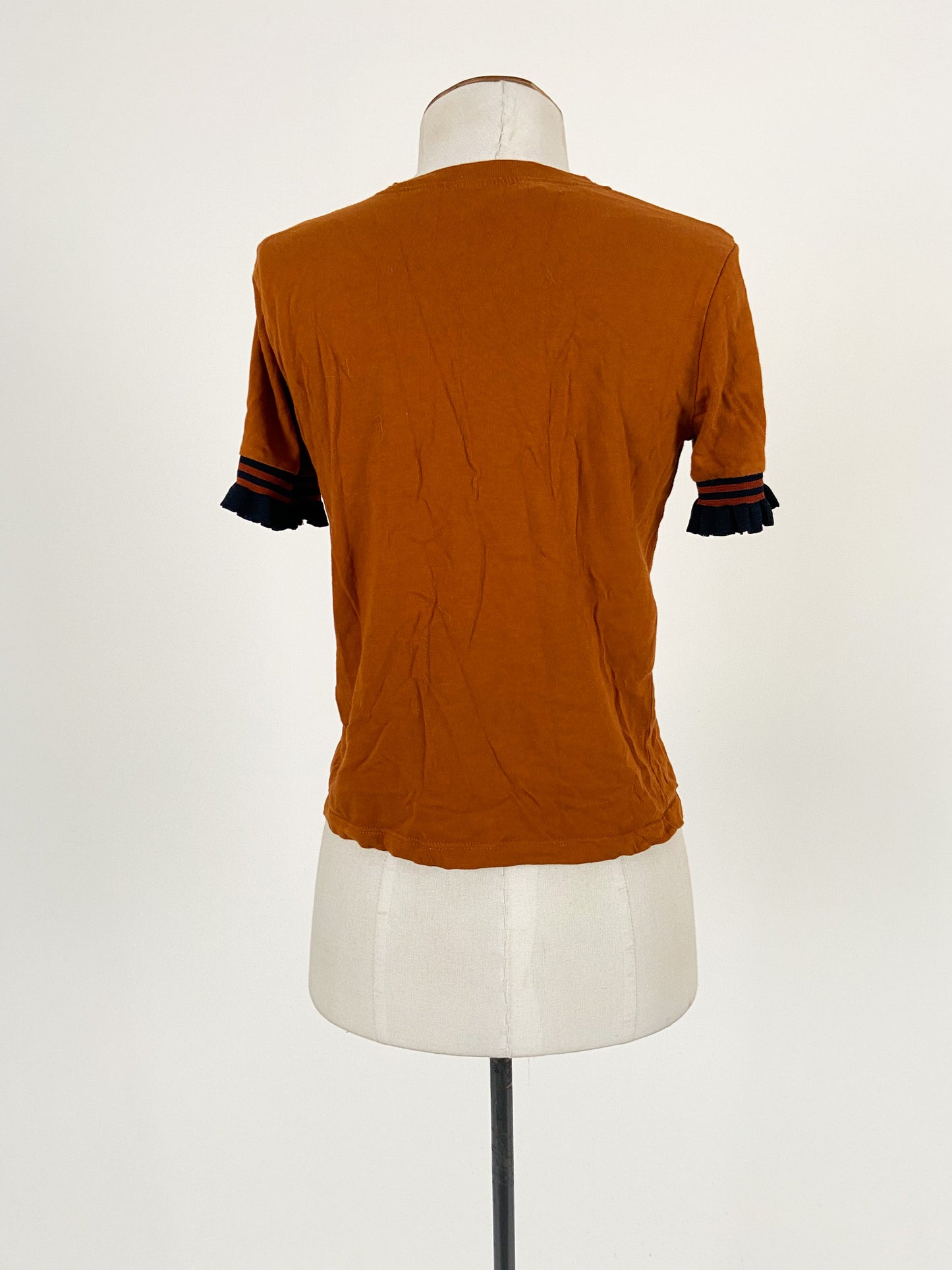 Zara | Orange Casual/Workwear Top | Size S