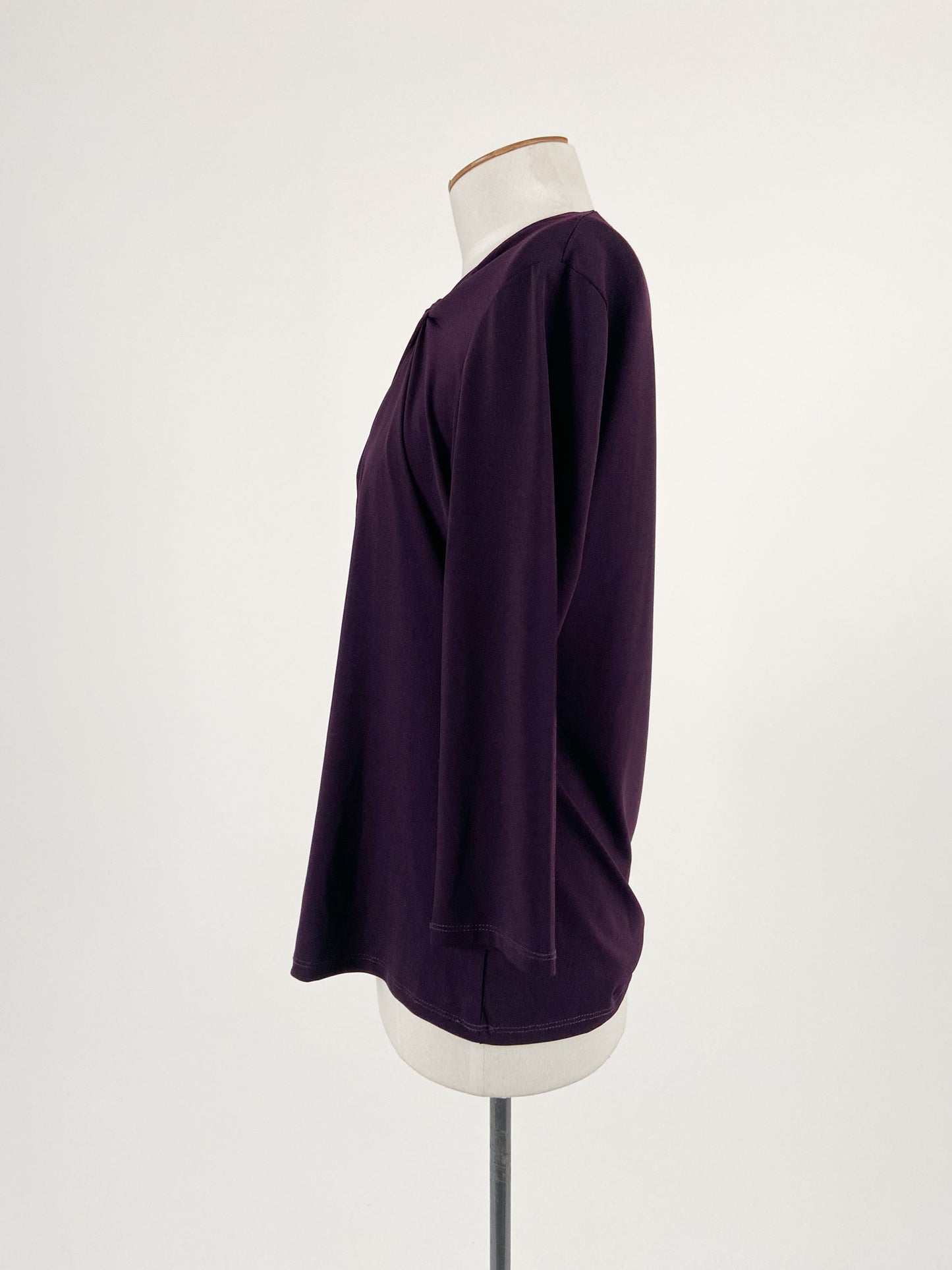 Oliver Black | Purple Workwear Top | Size M