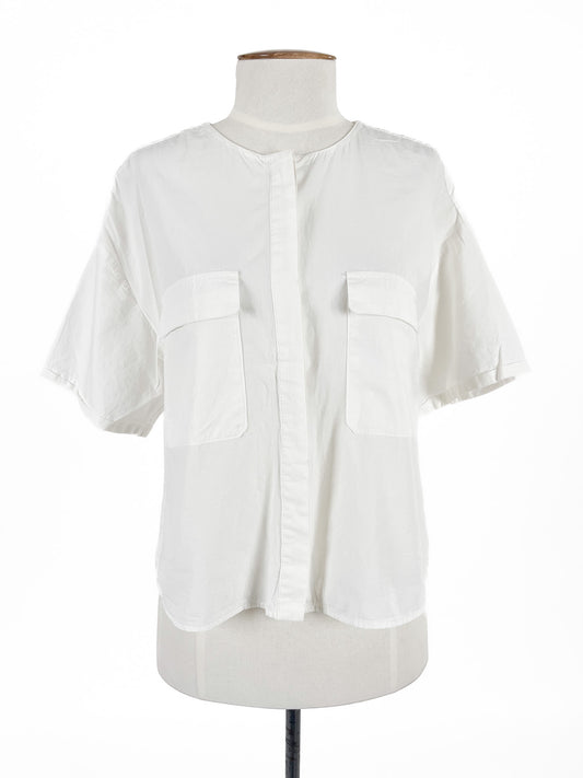 Zara | White Casual/Workwear Top | Size M